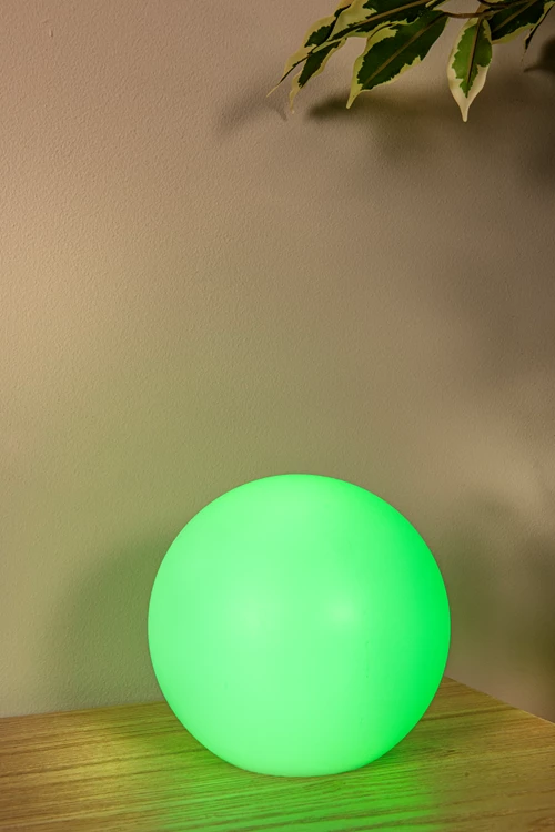 Lucide PINO - wiederaufladbare Tischlampe Innen/Außen - Akku/Batterie - LED Dim. - CCT - 1x1,5W 2700K/6500K - IP65 - Rgb - Weiß | Essential - Atmosphäre 4